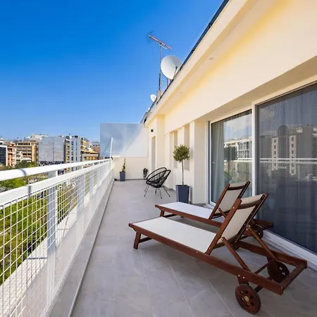 Parthenon View Luxury Penthouse Apartment Athens